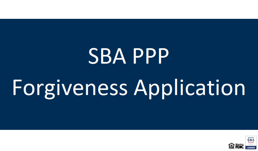 Sba ppp forgiveness application promiseone bank